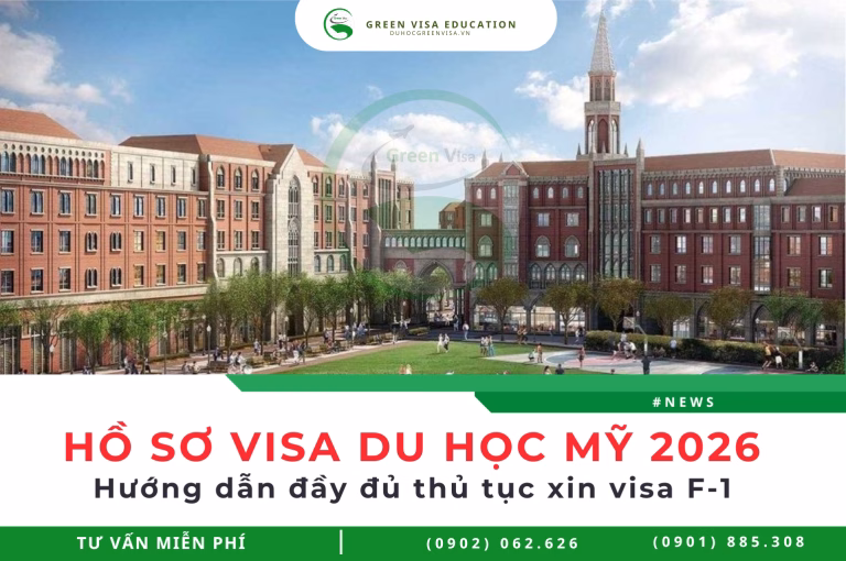 Hồ sơ xin visa du học Mỹ