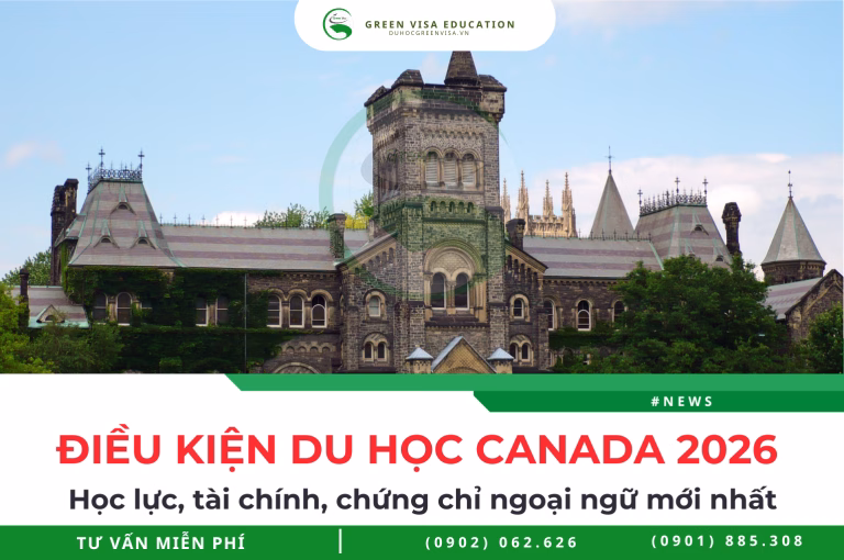 Điều kiện du học Canada