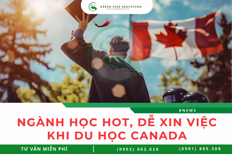 Ngành học hot du học Canada
