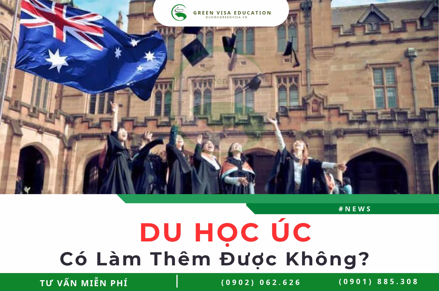 Du học úc có làm thêm được không